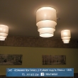 Lustry trojv�lce v salonku restaurace